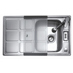 Teka Cuadro 48B Single Bowl Sink Plus Chopping Board