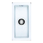 Rangemaster Rustique CRUB4825WH Ceramic Sink 250 x 475