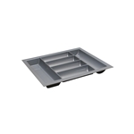 Cutlery Tray Silver insert for drawer 440 - 485 mm deep
