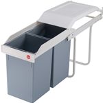 Halio Multi-Box 2x15L Built-in waste separation system
