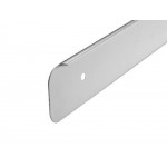 kitchen breakfast bar end cap trim,900mm x 40mm raduis 6mm satin