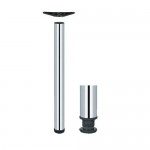 fmk710ch table leg 710 mm high, ø 60 mm - chrome