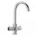 paini cox filter kitchen tap crook spout chrome