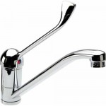 long single elbow lever mono mixer tap