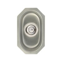 Undermount half  bowl sink stainless steel