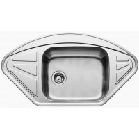 Pyramis NEFELI 1B 2D Bowl Corner Sink