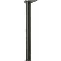 black finish breakfast bar leg, ø 60 mm x 870 mm height