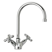 paini  08cr543uk monaco  filter kitchen tap swan spout chrome