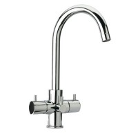 paini cox filter kitchen tap crook spout chrome