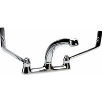 deck mixer elbow long lever taps